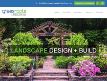 Tablet Screenshot of growwithgrassroots.com